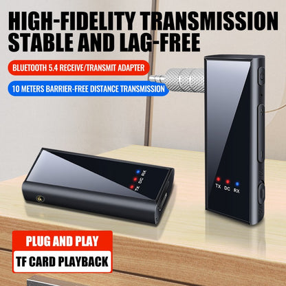 Novo 2 em 1 Bluetooth 5.4 Transmissor e Receptor de Áudio