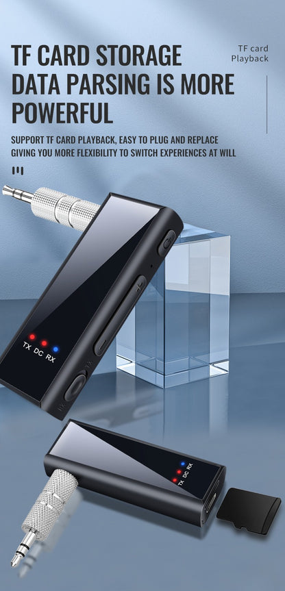 Novo 2 em 1 Bluetooth 5.4 Transmissor e Receptor de Áudio