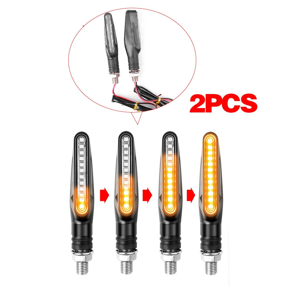 Par de Pisca LED Sequencial Universal Kebedemm - Efeito Dinâmico