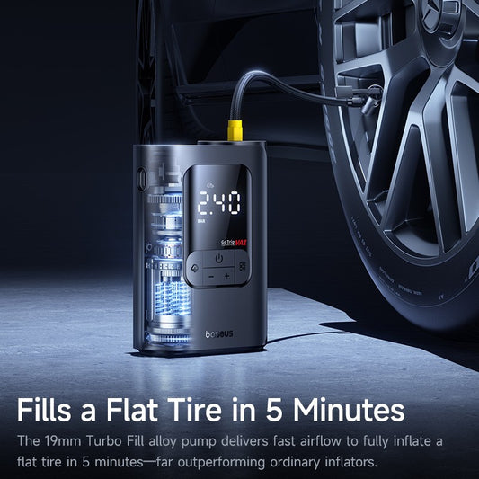 Bomba de ar sem fio para carro, compressor de ar portátil para carro, moto