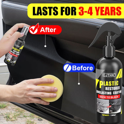 Restaurador de plástico do carro auto plástico e borracha
