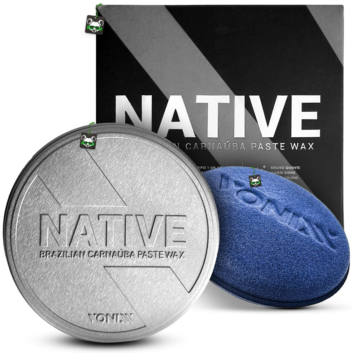 Cera Automotiva Carnaúba Paste Wax Native 100ml Vonixx